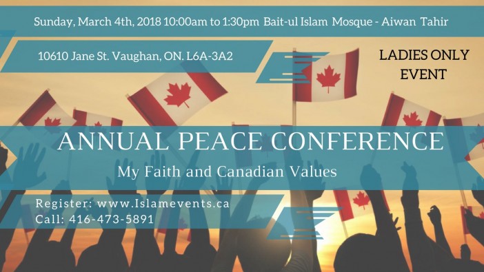 Canadian Muslim Women Host Interfaith Peace Conference
